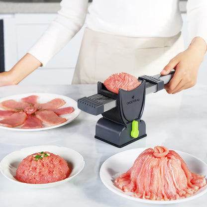 Fresh Meat Slicer & Cleaver Knife Set for Slicing and Shredding