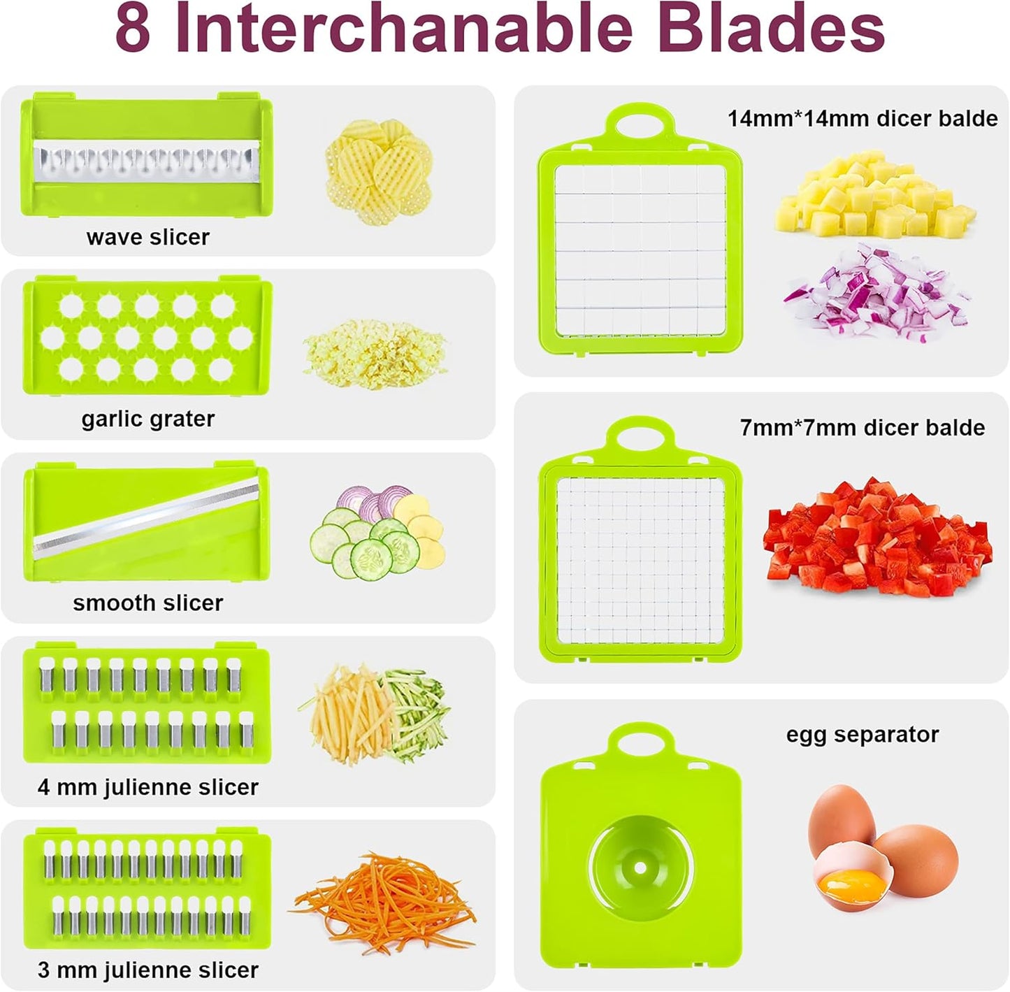 Vegetable Chopper & Mandoline Slicer