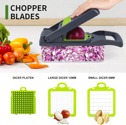 Vegetable Chopper & Mandoline Slicer