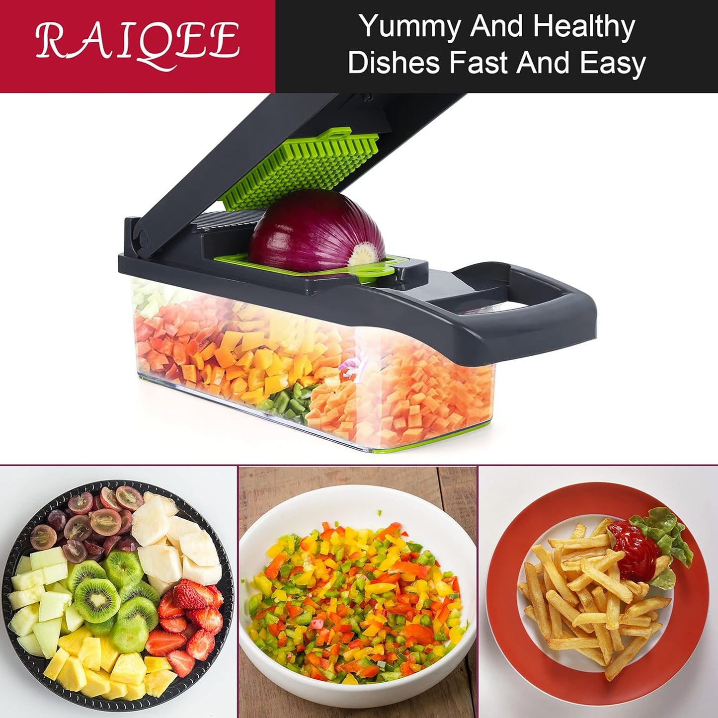 Vegetable Chopper & Mandoline Slicer