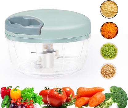 Manual Food Chopper with Pull String