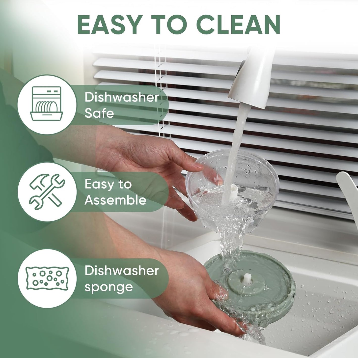 Manual Food Chopper with Pull String