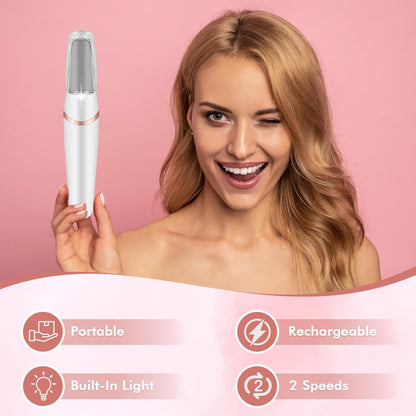 Electric Foot File and Callus Remover,Professional Pedicure Tools for Dry, Calluses, Dead, Cracked, Hard Skin,Equipped with 2 Grinding Heads and 1 Cleaning Brush